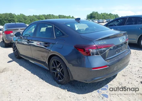 2025 Honda Civic Sport из США, поврежденный, VIN 2HGFE2F50SH573300